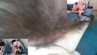 Aspen’s 3-cam POV Folded Up and Fucked Hard from Every Angle