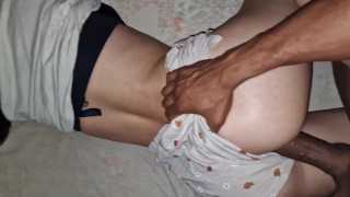 Good Fuck With My Stepfamily Roleplay-In-Law In My Boyfriend’S Bed When He Left