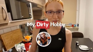 Sexy Redhead Fucks Stranger for MyDirtyHobby